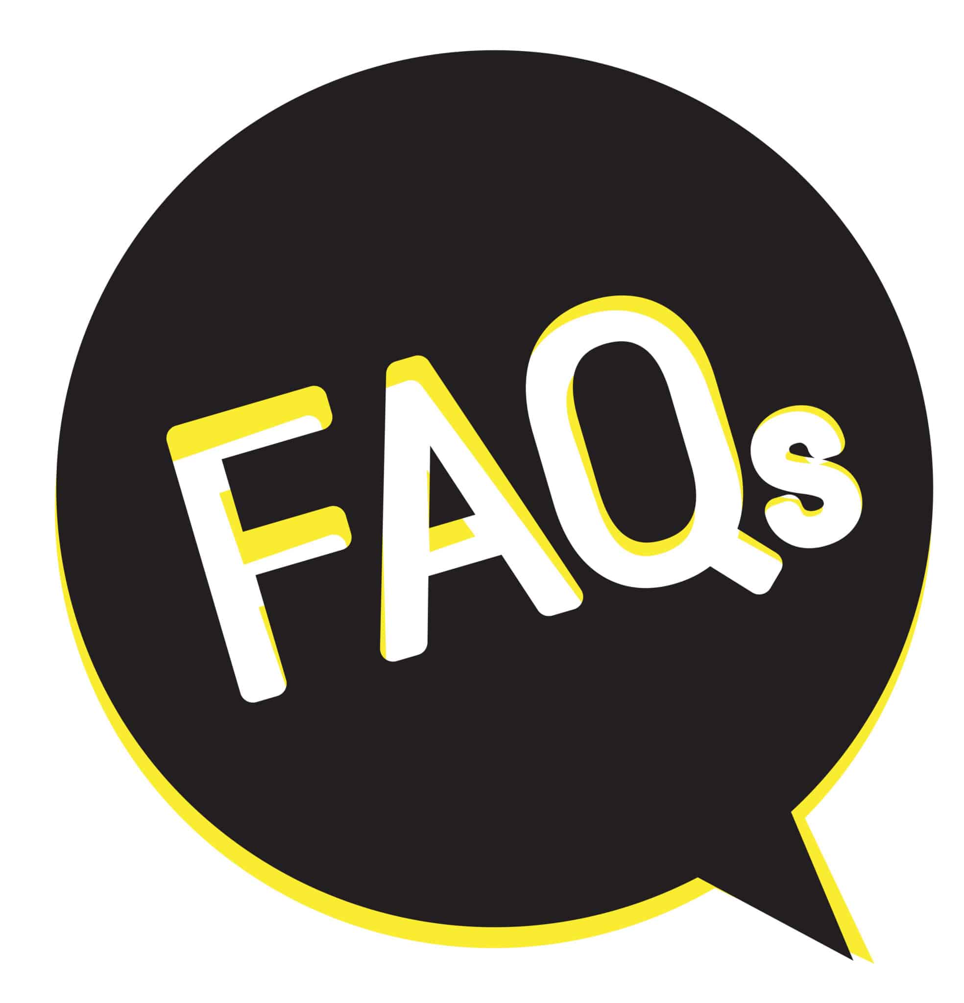 FAQs, Frequently Asked Questions.